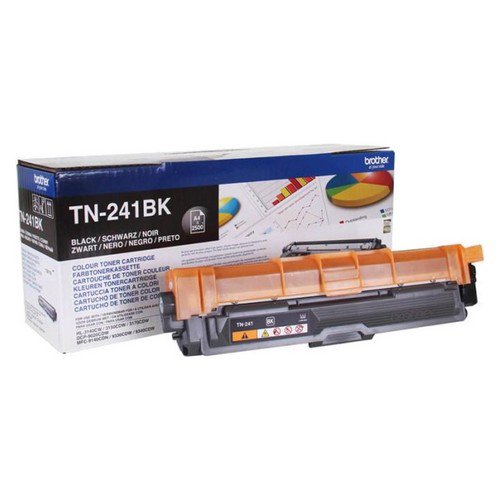 Brother TN241BK Black Toner Cartridge Yield 2500 Pages