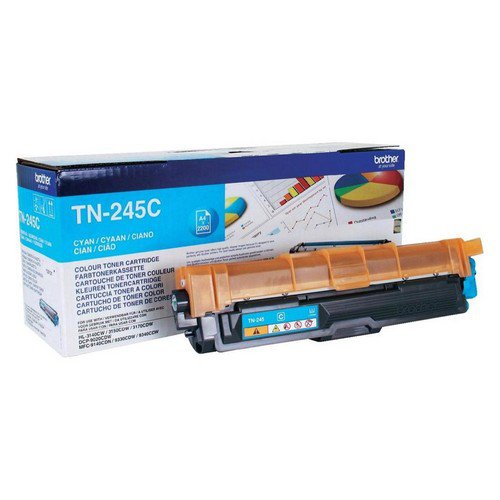 Brother TN245C Cyan Toner Cartridge Yield 2200 Pages