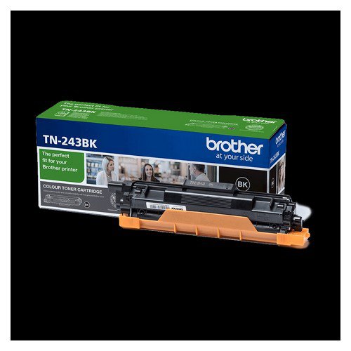Brother TN243BK Black Toner Cartridge Yield 1000 Pages