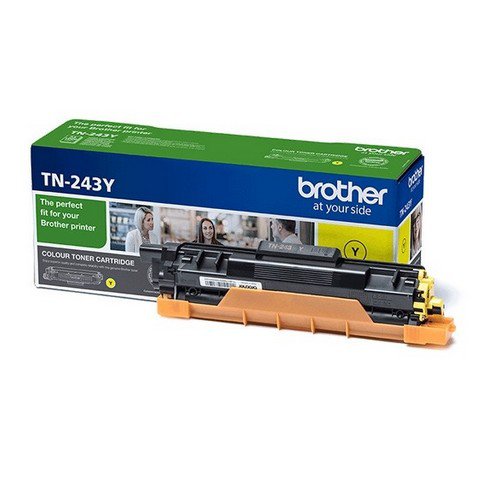 Brother TN243Y Yellow Toner Cartridge Yield 1000 Pages
