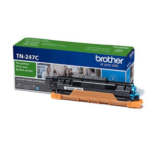 Brother TN247C Cyan Toner Cartridge Yield 2300 Pages