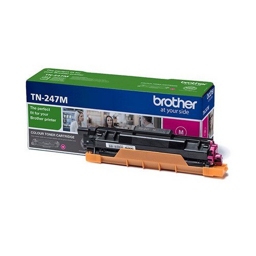 Brother TN247M Magenta Toner Cartridge Yield 2300 Pages