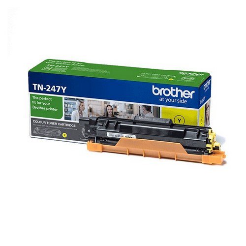 Brother TN247Y Yellow Toner Cartridge Yield 2300 Pages