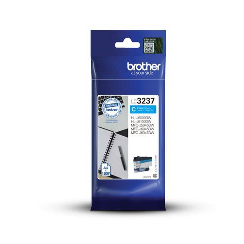 Brother LC3237C Cyan Ink Cartridge Yield 1500 Pages