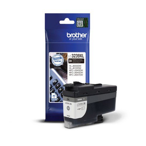 Brother LC3239XLBK Black Ink Cartridge Yield 6000 Pages