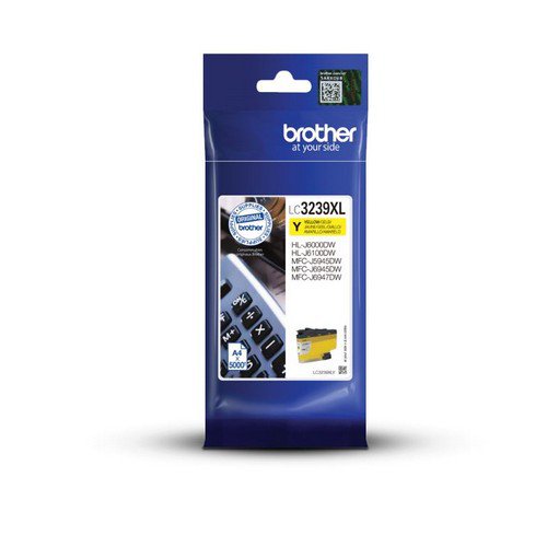 Brother LC3239XLY Yellow Ink Cartridge Yield 5000 Pages