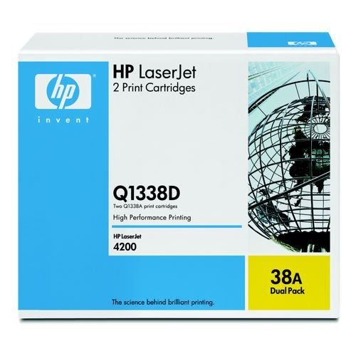 Hewlett Packard Laser Toner Cartridge Black Q1338A