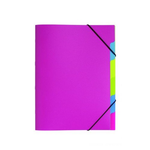 Pagna Polypropylene Fresh Part File A4 Dark Pink Part Files MF1206