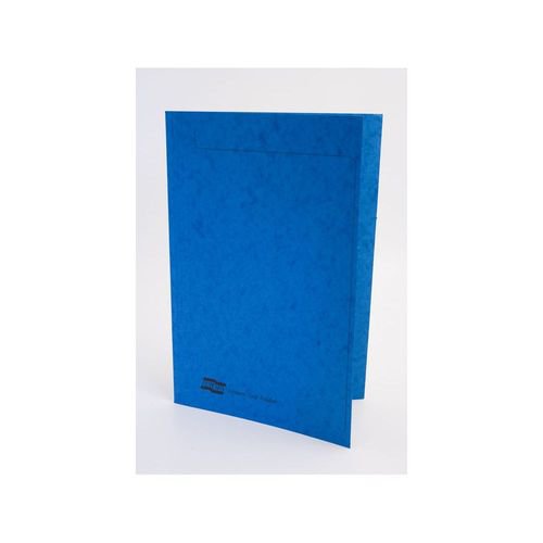 Europa Square Cut Folder 300 Micron Foolscap Blue Pack 50