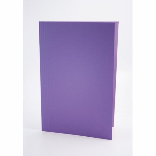 Guildhall Square Cut Folder Mediumweight Foolscap Mauve