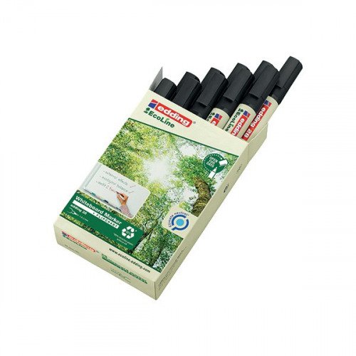 Edding 28 Ecoline Whiteboard Marker Bullet Tip (Pack of 10) 428001