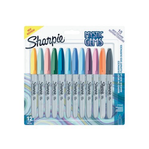 Sharpie Permanent Marker Mystic Gems (Pack of 12) 2157681