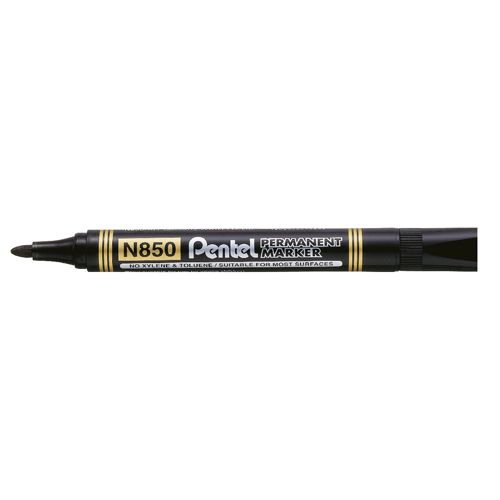 N850 Permanent Bullet Marker Black BOGOF