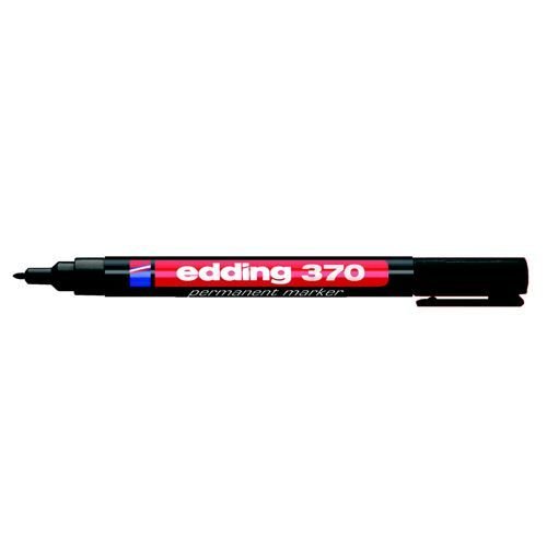 Edding Permanent Marker 370 Fine Bullet Tip Black