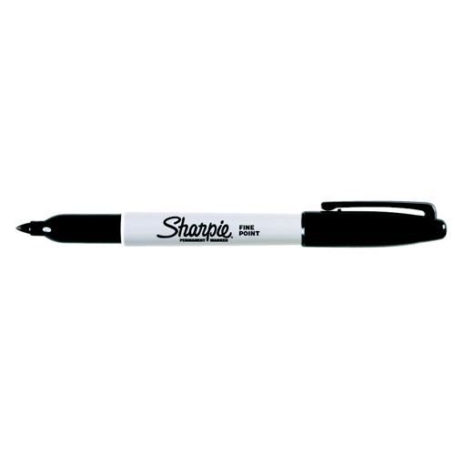 Sharpie Fine Tip Permanent Marker Black