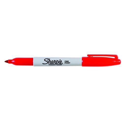 Papermate Sharpie Fine Tip Permanent Marker Red