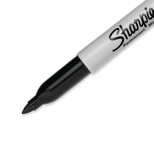 Sharpie Fine Permanent Marker Black Pack of 24 2025161
