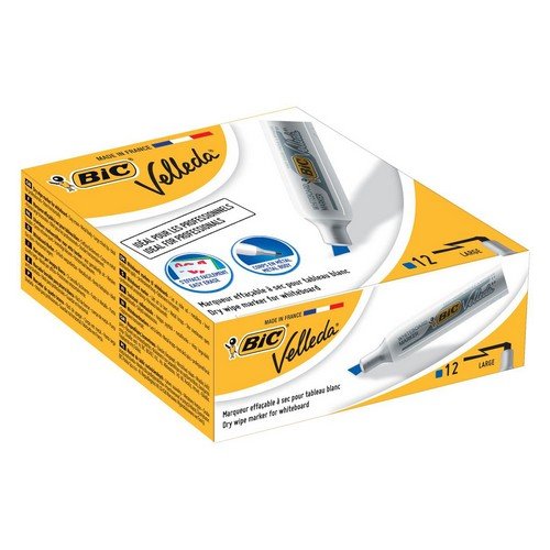 Bic 1781 Whiteboard Chisel Marker Assorted 4s 875787