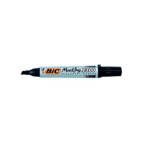 Bic 2300 Permanent Marker Chisel Black