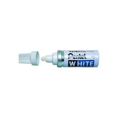 Pentel Permanent Marker Valve-controlled Bullet Tip Broad 6mm White