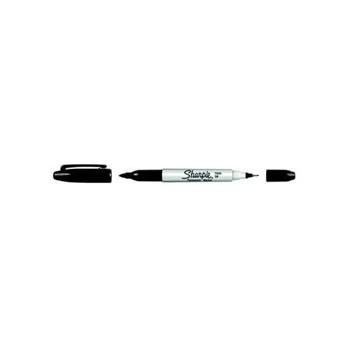 Sharpie Twin Tip Permanent Marker Black