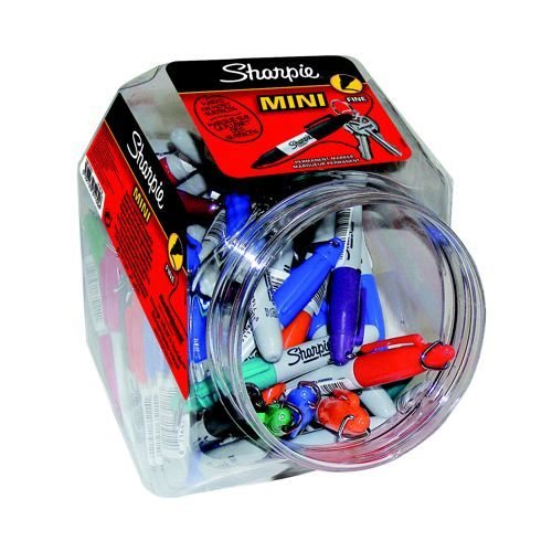 Sharpie Mini Permanent Fun Assorted Canister of 72