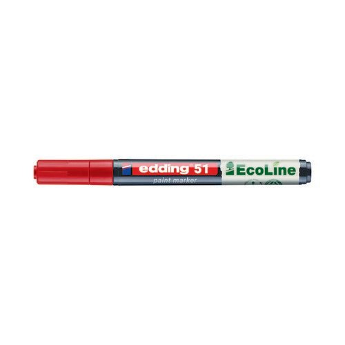 Edding E-51 Water-Based Paint Marker Red Pack of 10 4-51-002/10