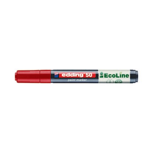 Edding E-50 Water-Based Paint Marker Red Pack of 10 4-50-002/10