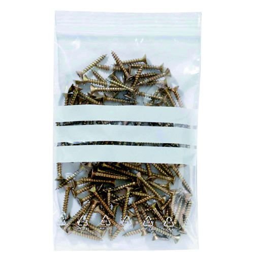 Gs Polythene Bags Light Weight 3.5x4.5 160 Gauge Pack 1000