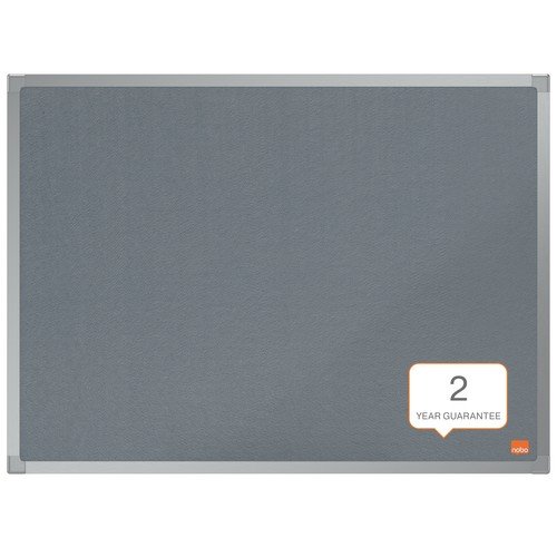 Nobo Essence Felt Noticeboard 600 x 450 Grey