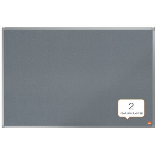 Nobo Essence Felt Noticeboard 900x600 Grey