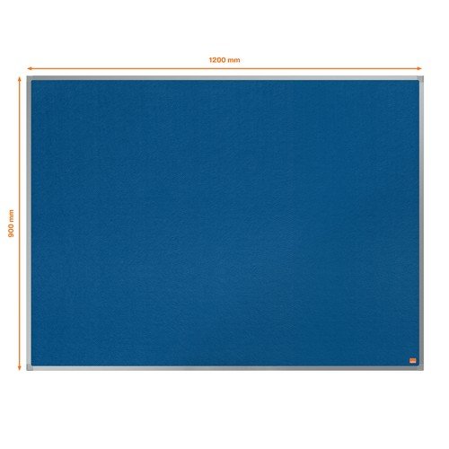 Nobo Essence Felt Noticeboard 1200 x 900 blue