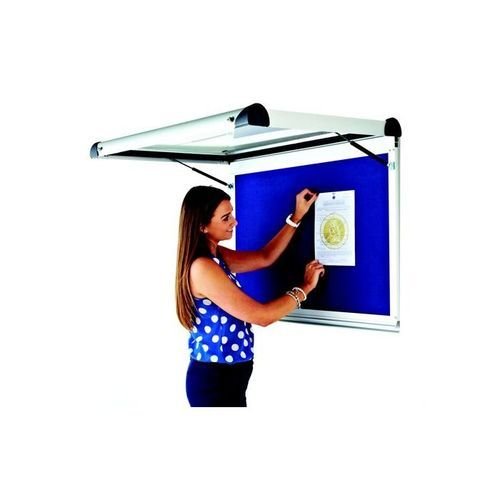 Adboards Internal Tamperproof Noticeboard 4 Landscape 575x715mm