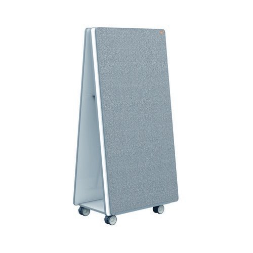 Nobo Move & Meet Mobile Whiteboard and Notice Board Collaboration System 1800x900mm