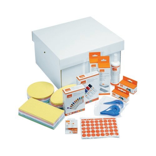 Nobo Move & Meet Mobile Collaboration System Whiteboard and Notice Board Accessory Kit