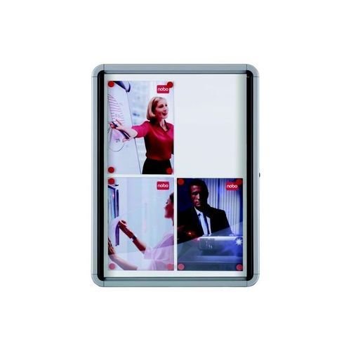 Nobo Glazed Display Case External Metal 9x A4