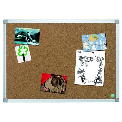 Earthit Cork Board Aluminium Frame 900x600