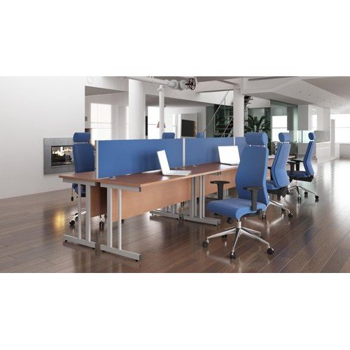 Impulse/Evolve 1600mm Straight Screen Blue Silver Frame