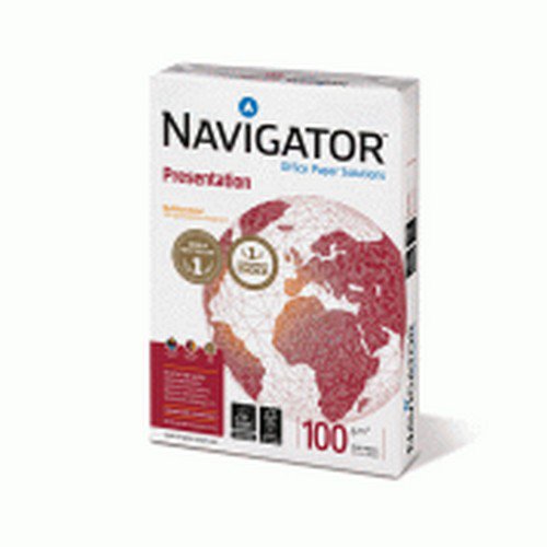 Navigator Presentation FSC Mix Credit A4 210x297mm 100gsm Pack 500 Plain Paper PC1014