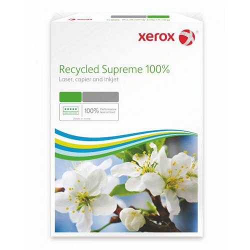 Xerox Recycled Supreme FSC 100% Recycled A4 210x29 7 mm 80Gm2 Pack 500