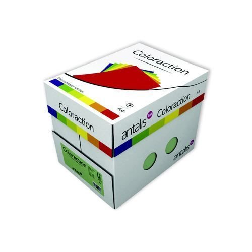 Coloraction Tinted Paper Dark Red (London) FSC4 A4210X297mm 80Gm2 Pack 500