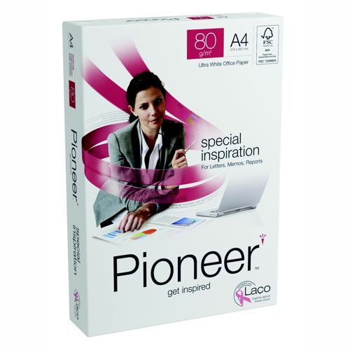 Pioneer Everyday Paper FSC4 A4 80g Pack 500 Plain Paper PC1923