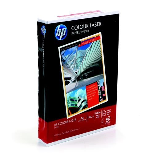 Hewlett Packard ColorChoice Paper White Paper White A4 160 gm 250 Sheets CHP754