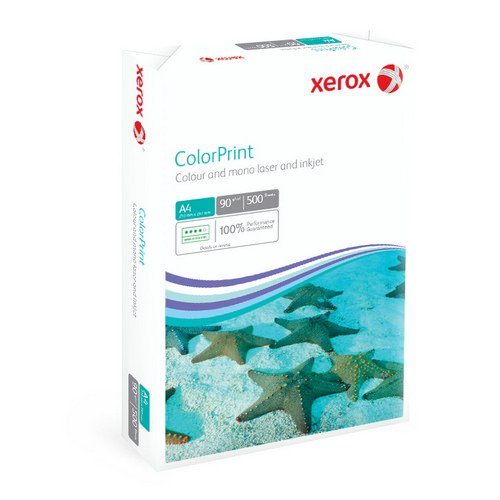 Xerox ColorPrint Paper A4 210x297mm 90Gm2 FSC Mix 50% Long Grain FSC Pack 500