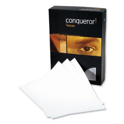 Conqueror Paper Smooth/Satin Wove Diamond White FSC4 A4 100Gm2 Watermarked Pack 500 Plain Paper PC2665