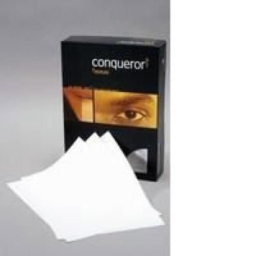 Conqueror Paper Texture Laid Cream FSC4 A4 210x297mm 100Gm2 Watermarked Pack 500 Plain Paper PC2743