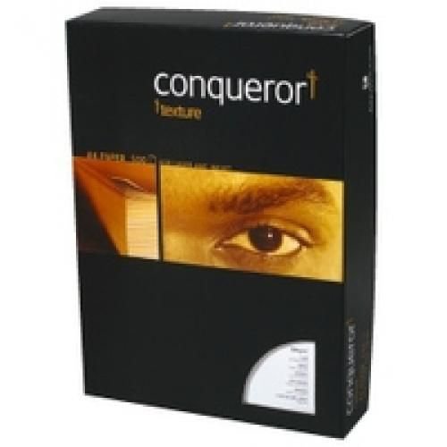 Conqueror Paper Smooth/Satin FSC4 A4 Wove Cream 100Gm2 Watermarked Pack 500 Plain Paper PC5900