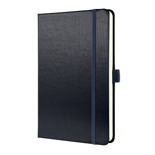 Conceptum Metallic Grey Lined Notebook