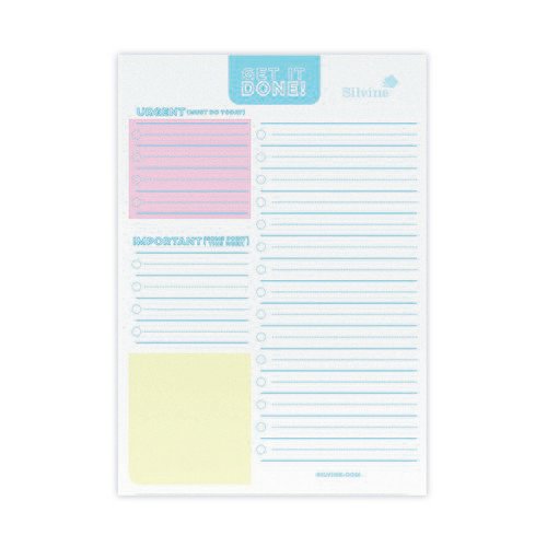 Silvine Luxpad 'Things To Do' Desk Pad A5 60 Sheets