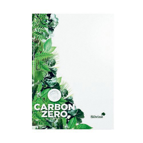 Silvine Premium Carbon Zero Certified A4 Casebound Notebook Notebooks PD1715